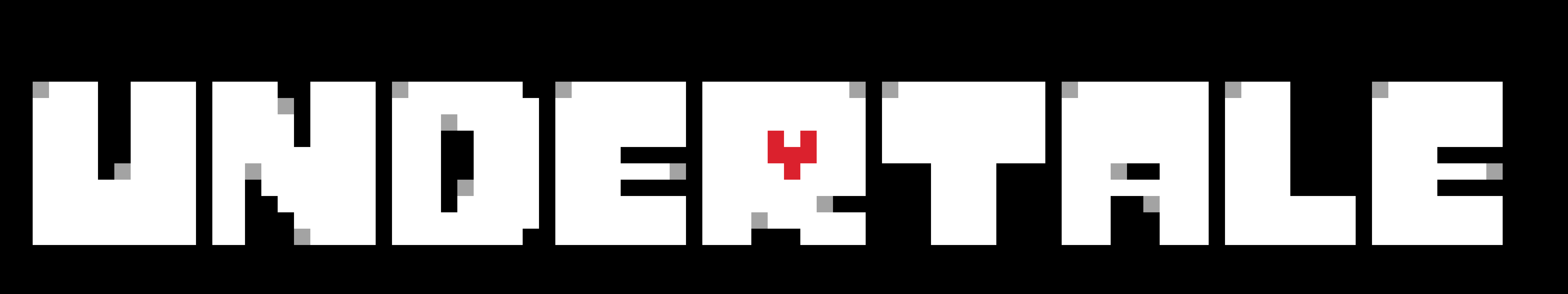 Undertale Logo - Undertale Logo | Pixel Art Maker