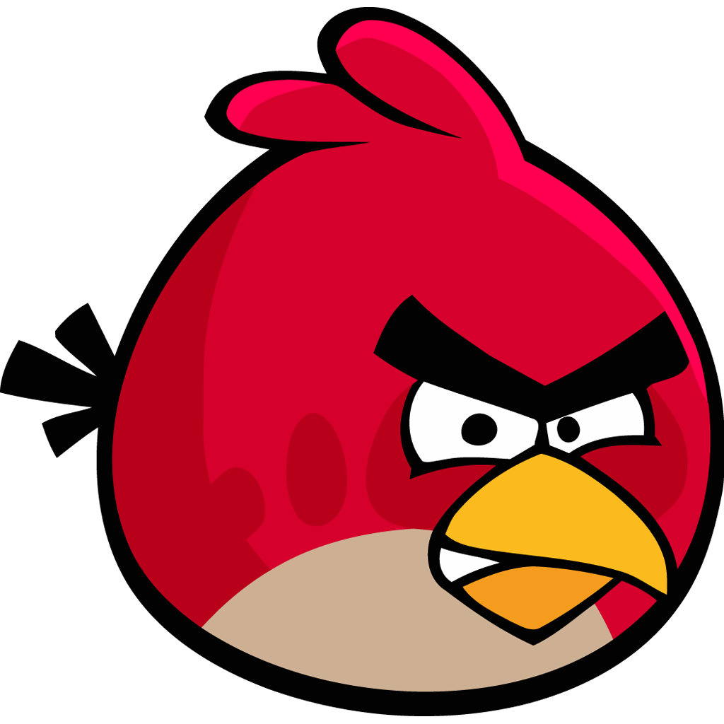 Angry Birds Red Logo - Angry Bird Icon transparent PNG