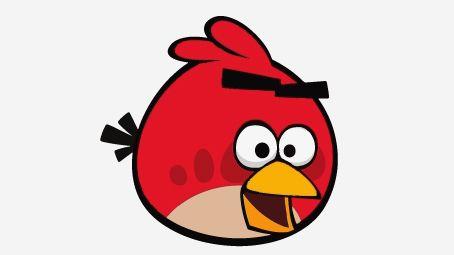 Angry Birds Red Logo - Top 40 Free Printable Angry Birds Coloring Pages Online