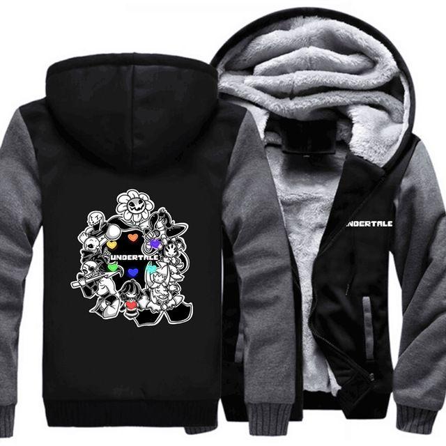 Undertale Logo - US $33.29 10% OFF|New Design Classical Hot Game Undertale LOGO Hooded  Hoodie Autumn/Winter Cold Proof Unisex Hoodies & Sweatshirts Hoody Coat -in  ...