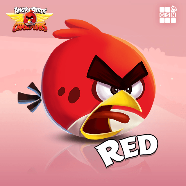 Angry Birds Red Logo - Angry Birds Champions Oodlectible