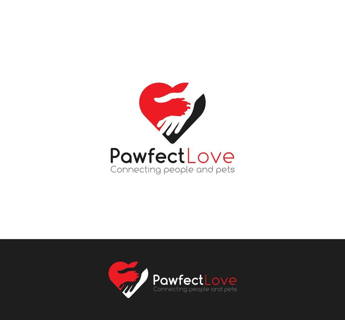 Connecting People Logo - Pet Logo Design for Name: Pawfectlove.org Tagline: Connecting People ...