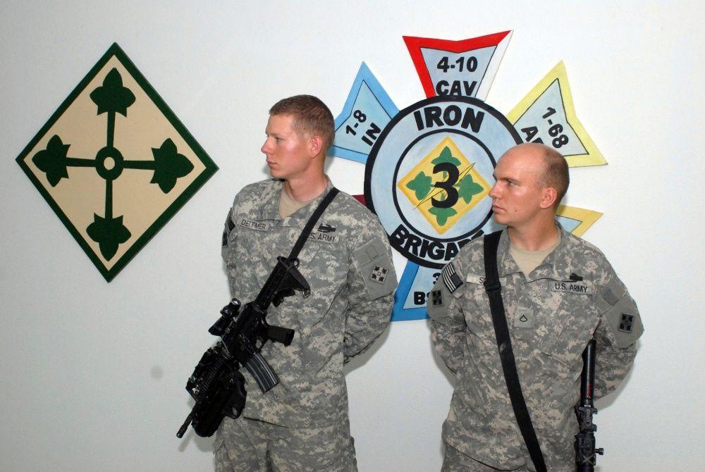 1-68 AR Silver Lion Logo - DVIDS - Images - 'Silver Lion' Soldiers awarded CIBs [Image 1 of 3]