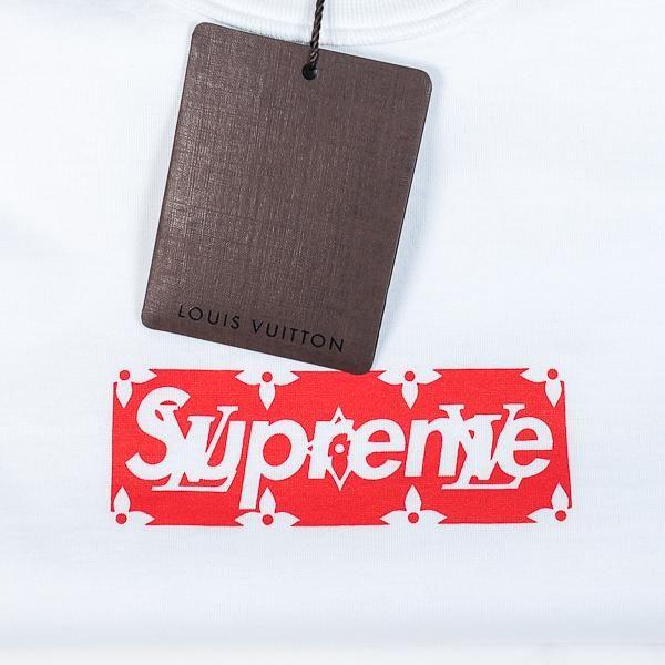 Louis Vuitton Supreme Box Logo - SUPREME X LOUIS VUITTON BOX LOGO TEE WHITE – Stay Fresh