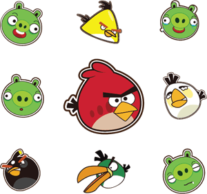 Angry Birds Red Logo - Angry Birds Logo Vectors Free Download
