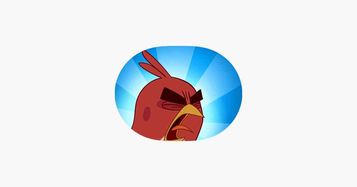 Angry Birds Red Logo - Angry Birds Stickers on the App Store