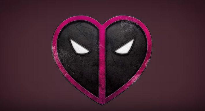 Little Deadpool Heart Logo - DEADPOOL 2 Thanks You For Being A Friend | The Fandom