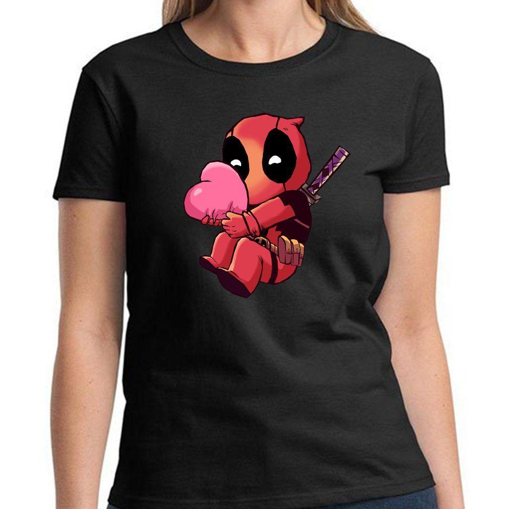 Little Deadpool Heart Logo - Romantic Deadpool Gifts That'll Melt Your Heart. ✦ Fashion