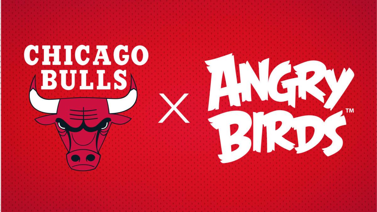 Angry Birds Red Logo - Chicago Bulls Bring Angry Birds-Eye View to Basketball