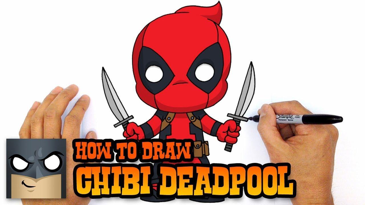 Little Deadpool Heart Logo - How to Draw Deadpool | Marvel Comics - YouTube