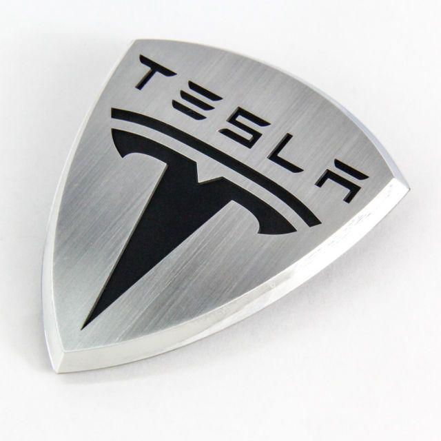 Tesla Roadster Logo - Tesla Roadster Nose/hood Emblem Badge | eBay
