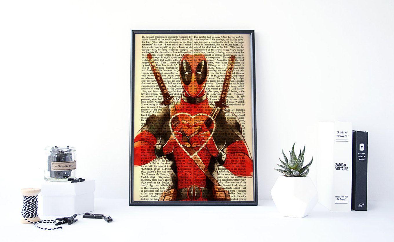 Little Deadpool Heart Logo - 23 Romantic Deadpool Gifts That'll Melt Your Heart - DiscoverGeek ...