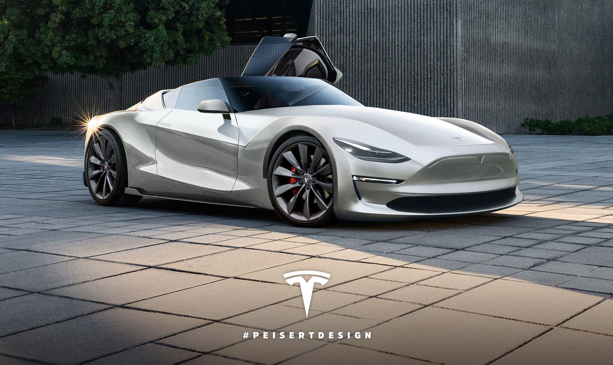 Tesla Roadster Logo - Tesla unlocks Next Gen Roadster as 'Secret Level' prize for top
