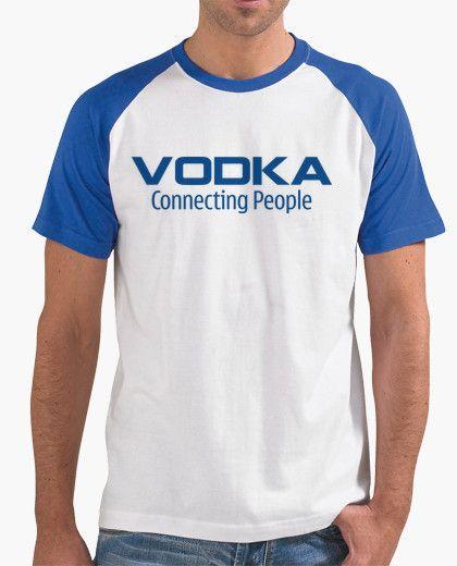 Connecting People Logo - Vodka People (Logo Nokia) T Shirt