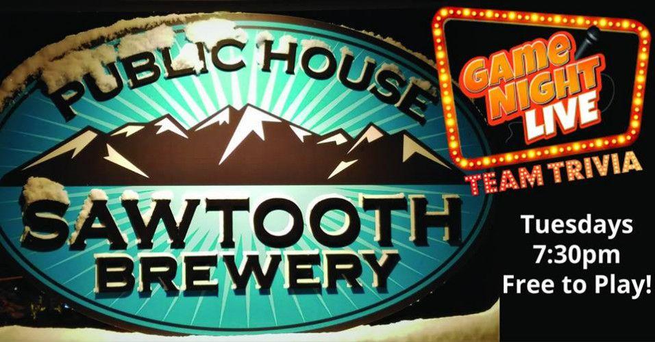 Sawtooth Brewery Logo - Tuesday Trivia at the Sawtooth Brewery