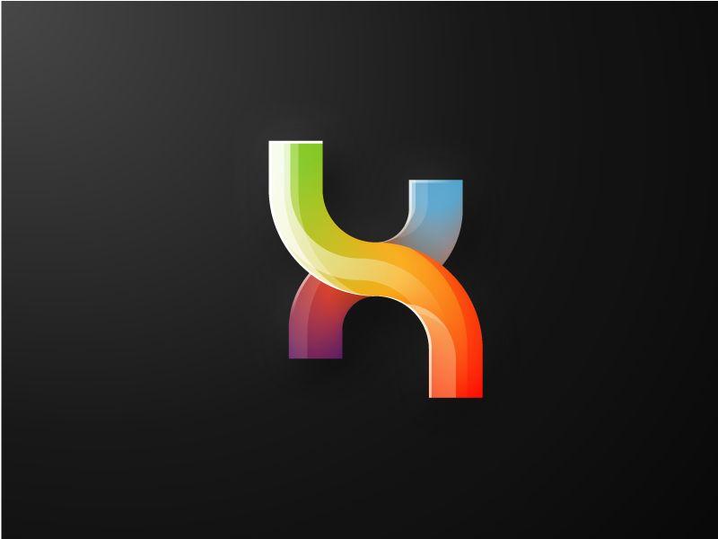Xlogo Logo - Gradient X logo by Infographic Paradise | Dribbble | Dribbble