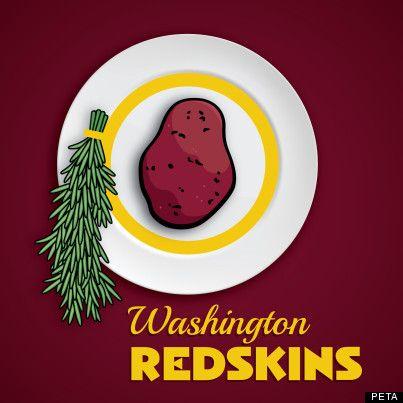 Redskins New Logo - PETA Tells Washington Redskins To Keep Name, Change Logo.To A