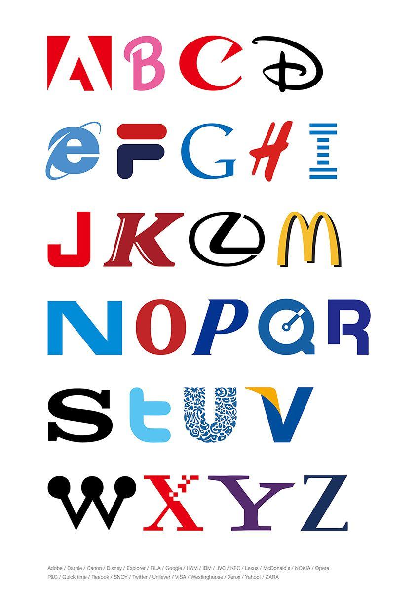 Logo Alphabet Letters
