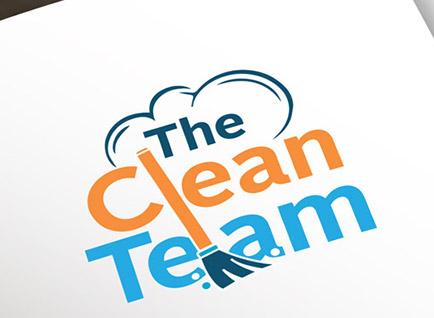 Clean Team Logo - The Clean Team Business Logo Design Creative Solutions
