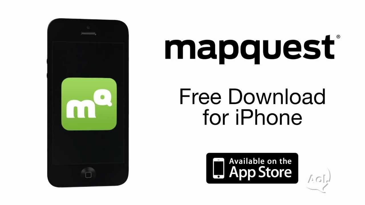 Map Quest App Logo - MapQuest App for iPhone - YouTube