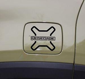 Xlogo Logo - JEEP Renegade X Logo Car Fuel Cover Decal Sticker 3M Scotchprint ...