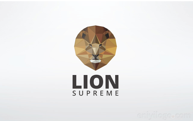 Lion Supreme Logo - Lion Supreme Logo | LOGO ♥ | Logo design, Logos, Logo templates