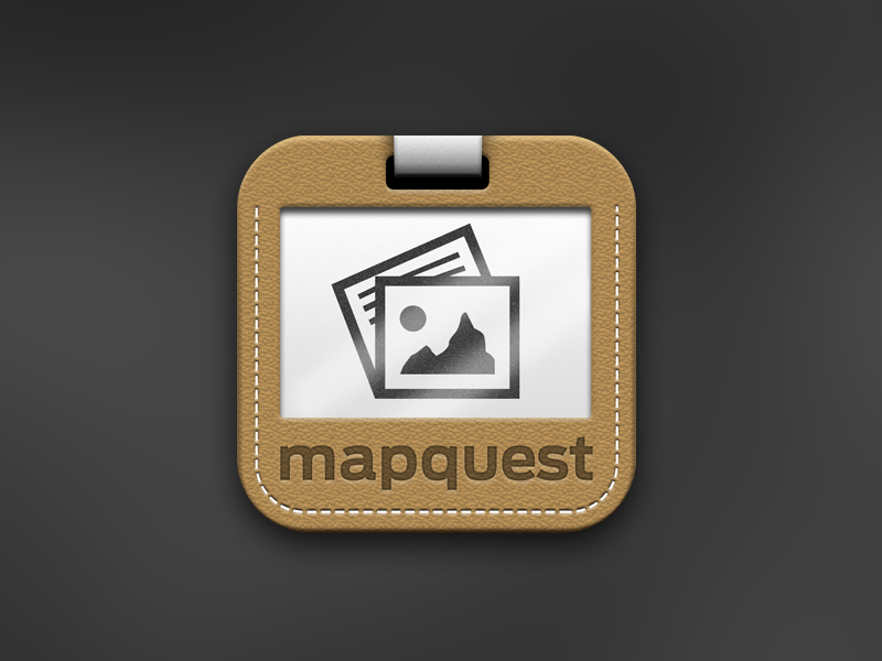 Map Quest App Logo - MapQuest Travel app icon by Rob Schill | Dribbble | Dribbble
