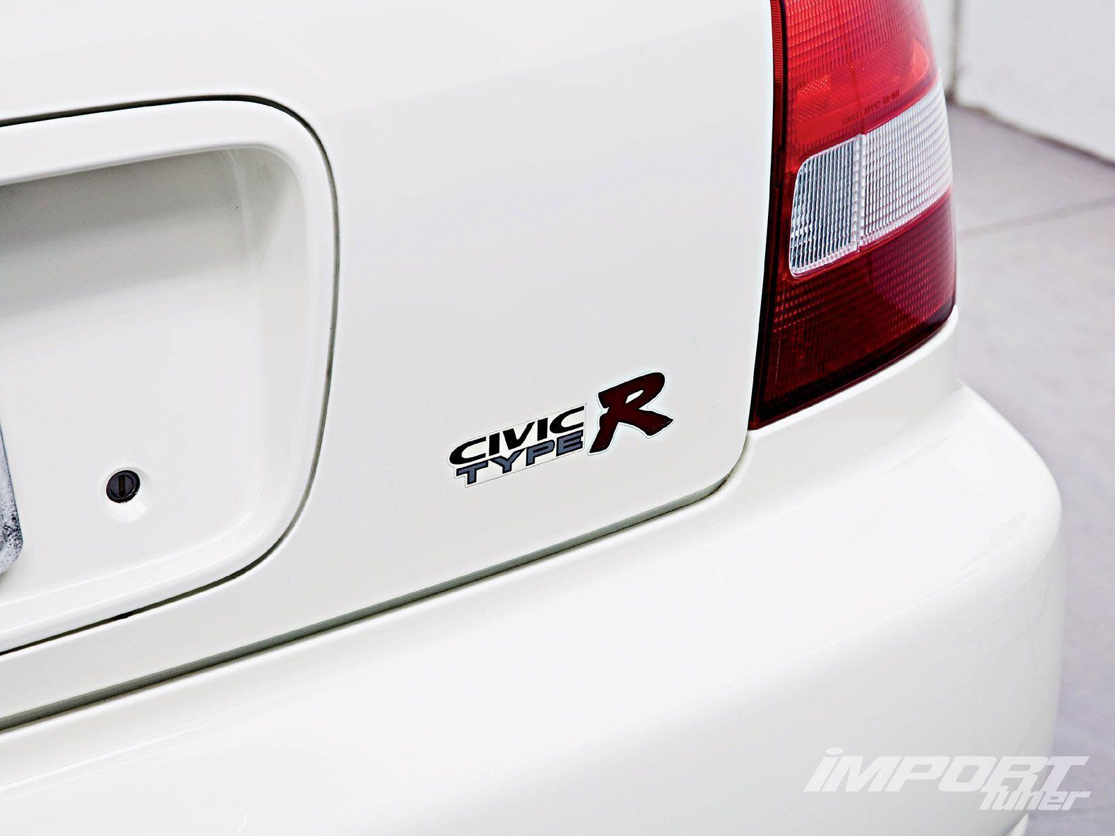 Honda Civic RX Logo - 1999 Honda Civic Type Rx - Import Tuner Magaizne