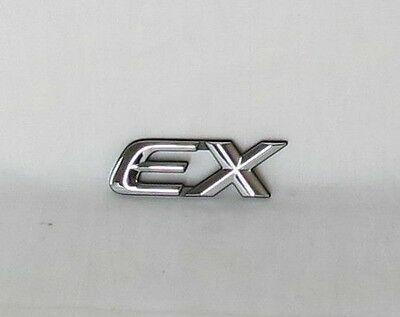 Honda Civic RX Logo - HONDA CIVIC EX EMBLEM 96 00 BACK TRUNK OEM CHROME BADGE Sign Symbol