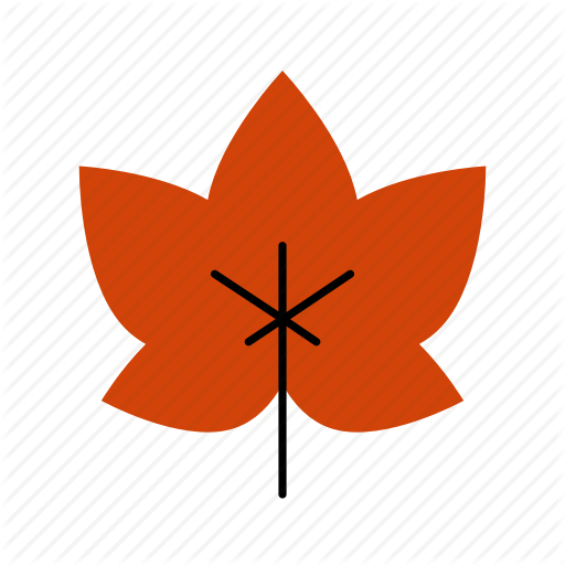 Fall Leaf Logo - Autumn, fall, leaf, leaves, maple, nature, tree icon