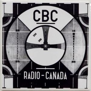 CBC Radio Canada Logo - Handmade Coasters City Train + CBC Radio Canada