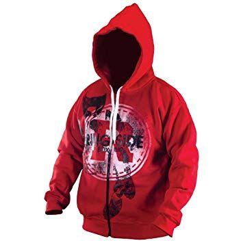 Big Red R in Circle Logo - Ringside Circle R Hoodie, Red, XXX-Large: Amazon.co.uk: Sports ...