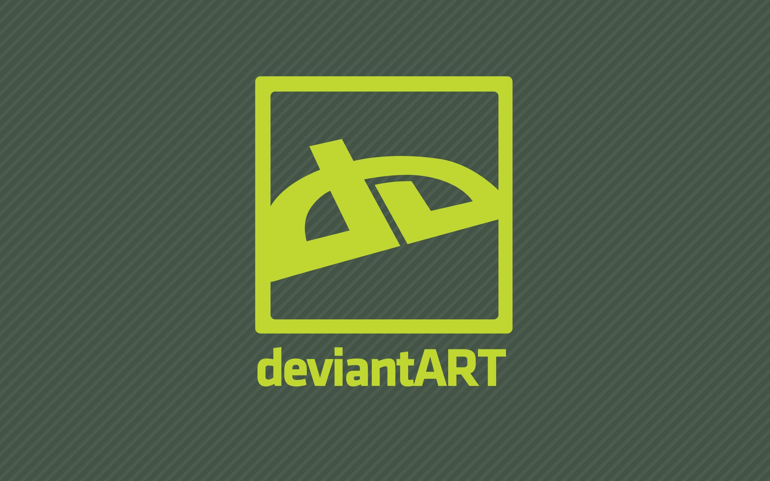 deviantART Logo - New style dA logo wallpaper