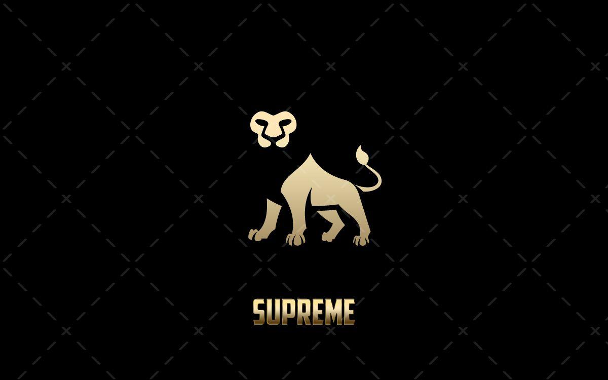 Lion Supreme Logo - Majestic Lion Logo For Sale - Lobotz