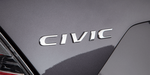 Honda Civic RX Logo - Lease The New 2018 Honda Civic EX L Sedan W Honda Sensing. Low
