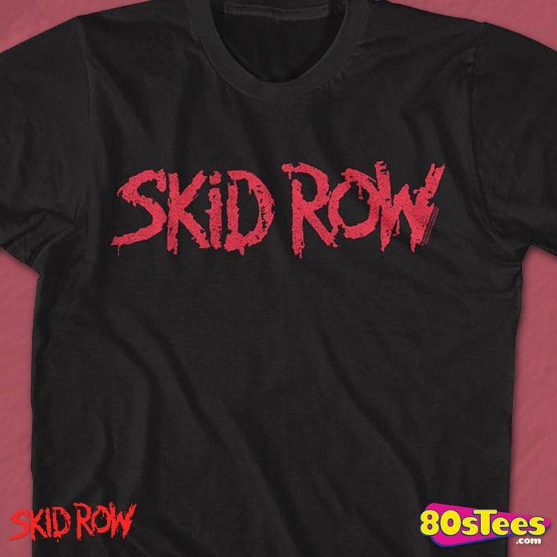 Skid Row Logo - Logo Skid Row T-Shirt: Skid Row Mens T-Shirt