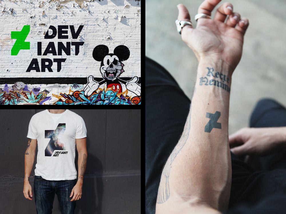 Devaintart Logo - Brand New: New Logo and Identity for DeviantArt by Moving Brands