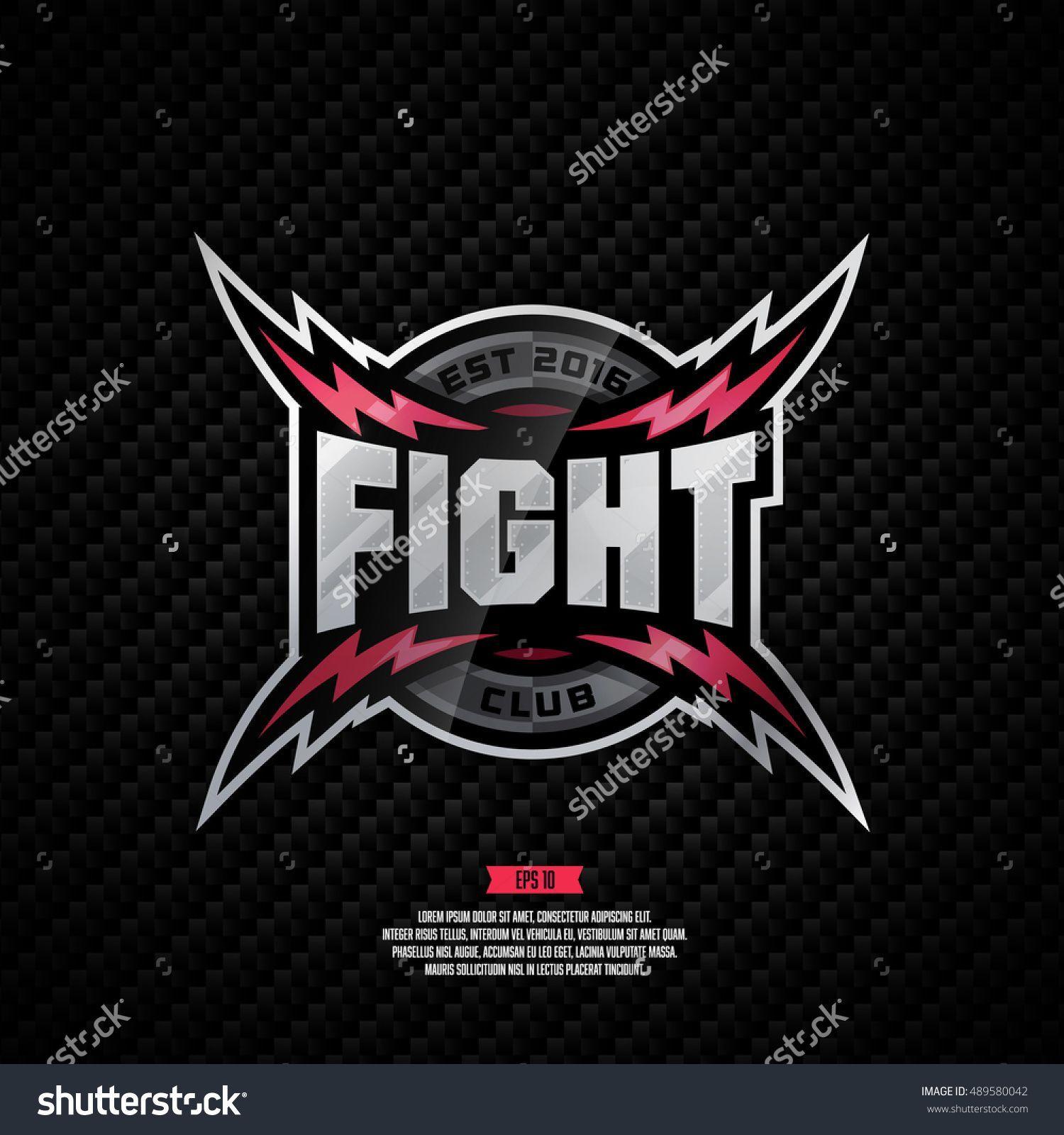 Modern Team Logo - Modern professional fight club logo design. LOGO