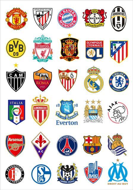 Modern Team Logo - Multi size Large Modern European club team logo HD Football