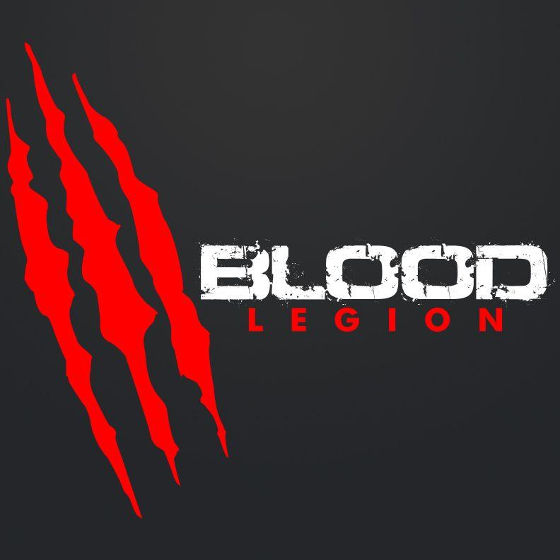 Modern Team Logo - Modern, Professional, Games Logo Design for Blood Legion