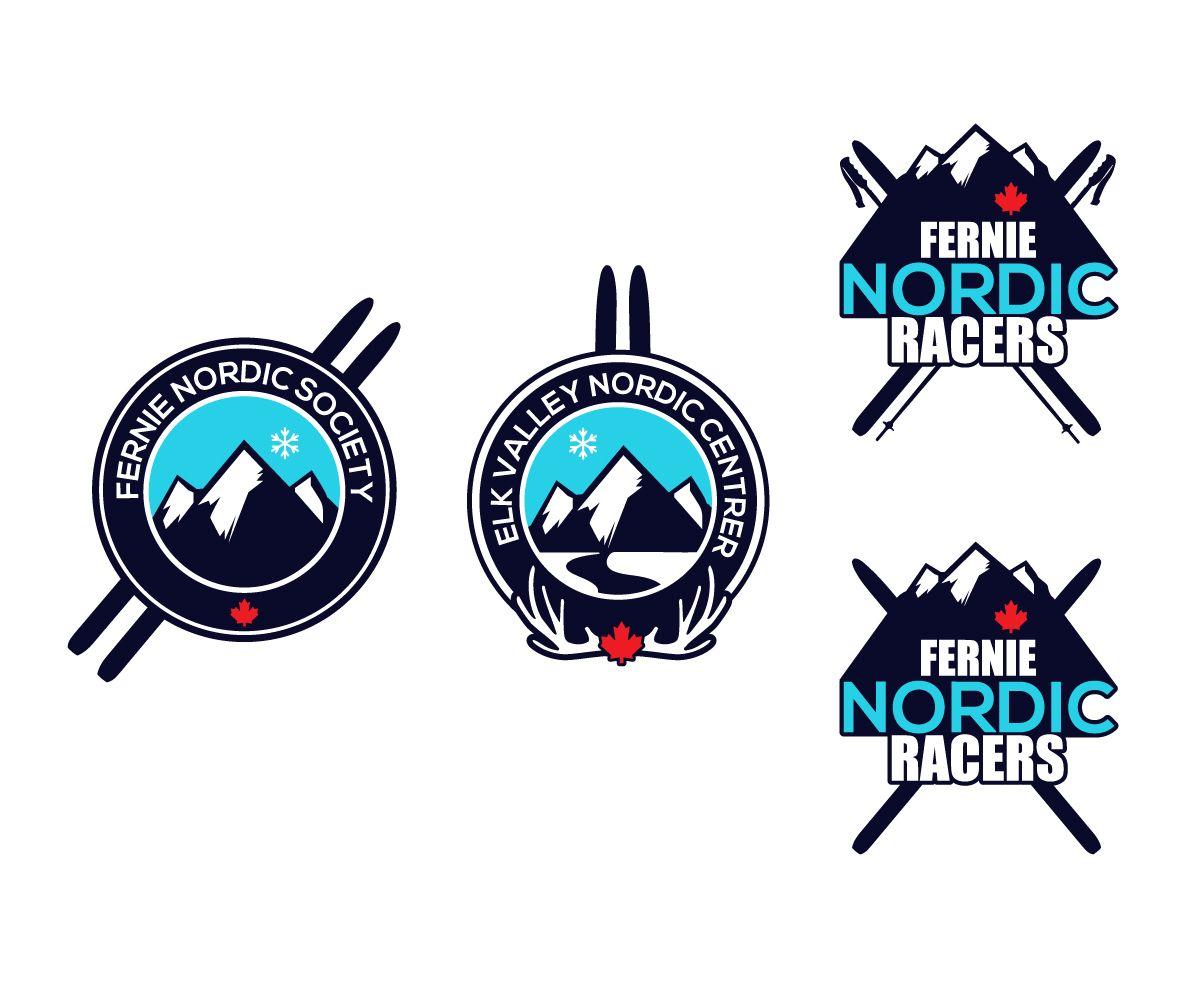 Modern Team Logo - Bold, Modern, Non-Profit Logo Design for Fernie Nordic Society ...