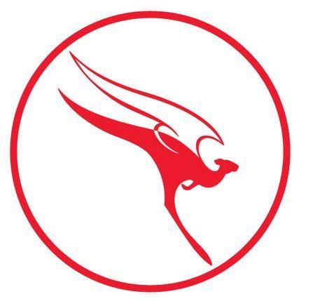 Kangaroo Airline Logo - First photo: Qantas reveals 'flying kangaroo' livery on Boeing 737