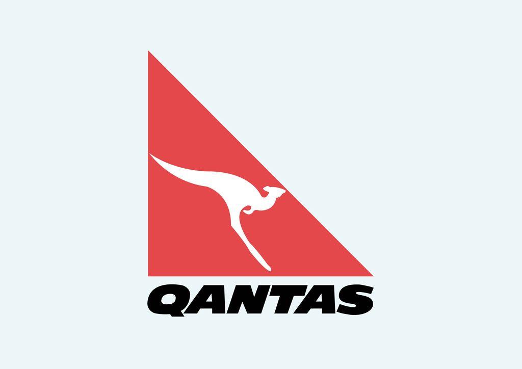 Kangaroo Airline Logo - Qantas Vector Art & Graphics | freevector.com