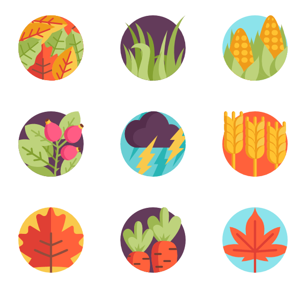Fall Leaf Logo - Fall leaf Icon free vector icons