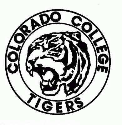 Colorado College Logo - Colorado College hockey logo from 1987-88 at Hockeydb.com