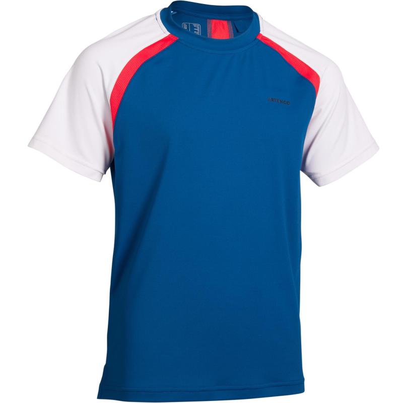Blue and Red Clothing Logo - 500 Kids' T-Shirt - Blue/Red | Decathlon
