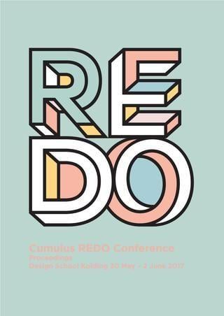 Large Red O Logo - REDO Cumulus Conference Proceedings