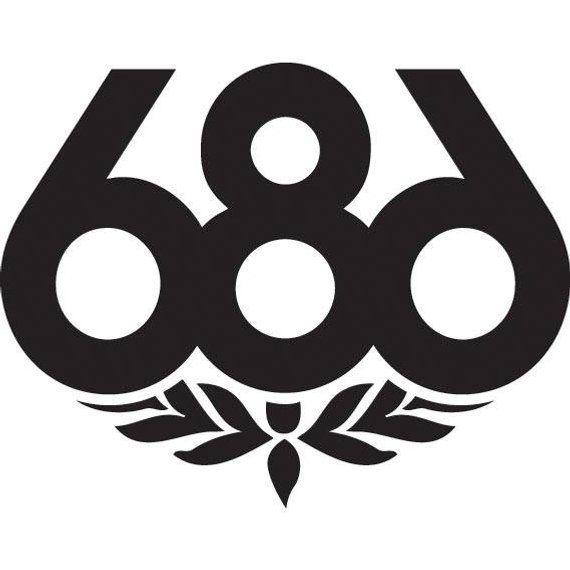 686 Clothing Logo - 686 Clothing Die-Cut Decal | Etsy