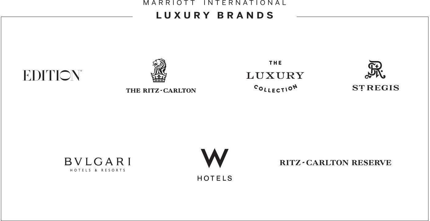Bvlgari Marriott Logo - Marriott International Luxury Brands- London Global Sales Office : a