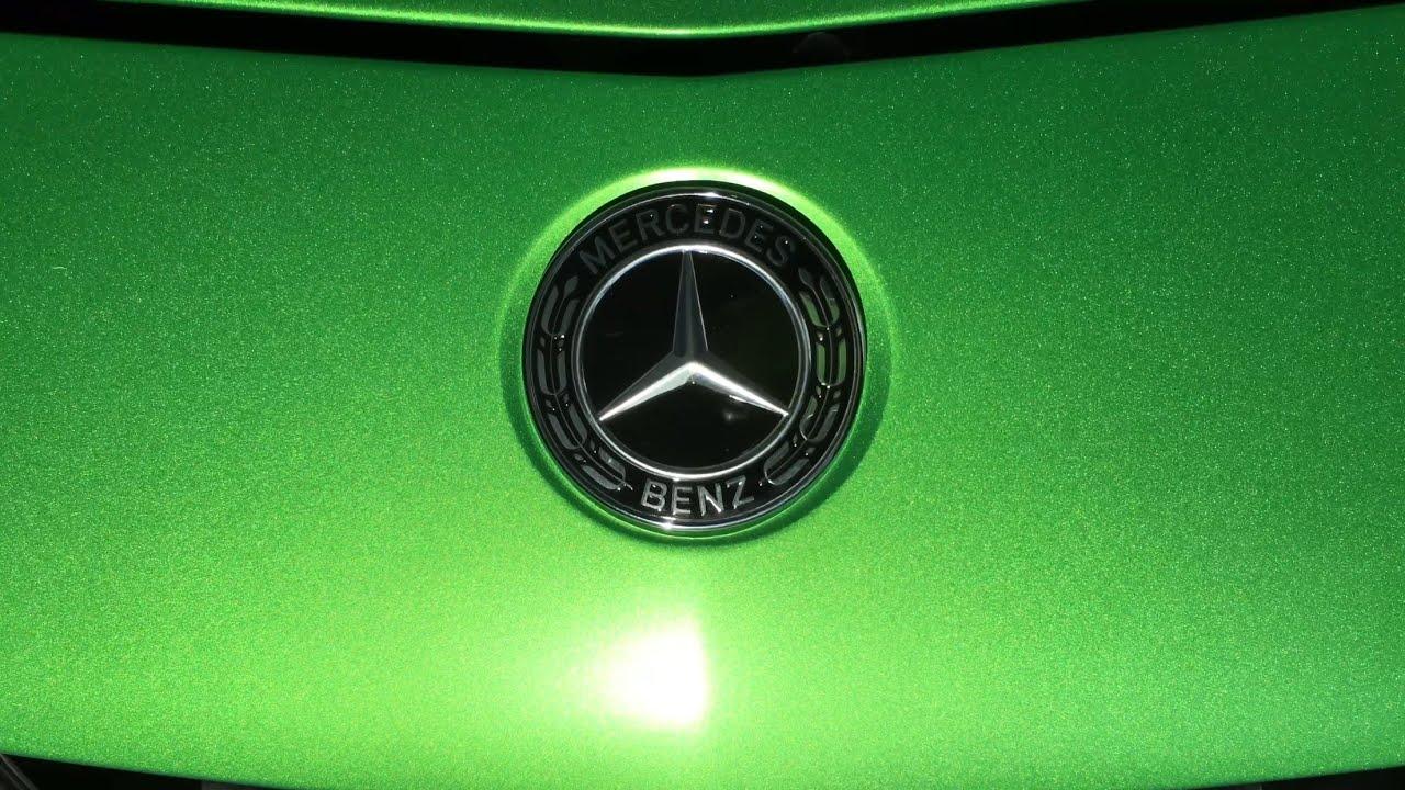 Mercedes AMG GTR Logo - Mercedes Benz AMG GTR 2018 Green - YouTube